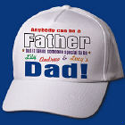 Anybody Can Be...Dad Personalized Hat